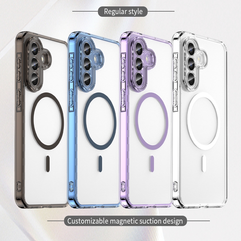 Shelly - Flexible Magnetic Wireless Charging Transparent Case