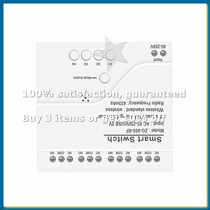 4CH Zigbee Smart Light Switch  - Smart Relay Tuya recension och pris