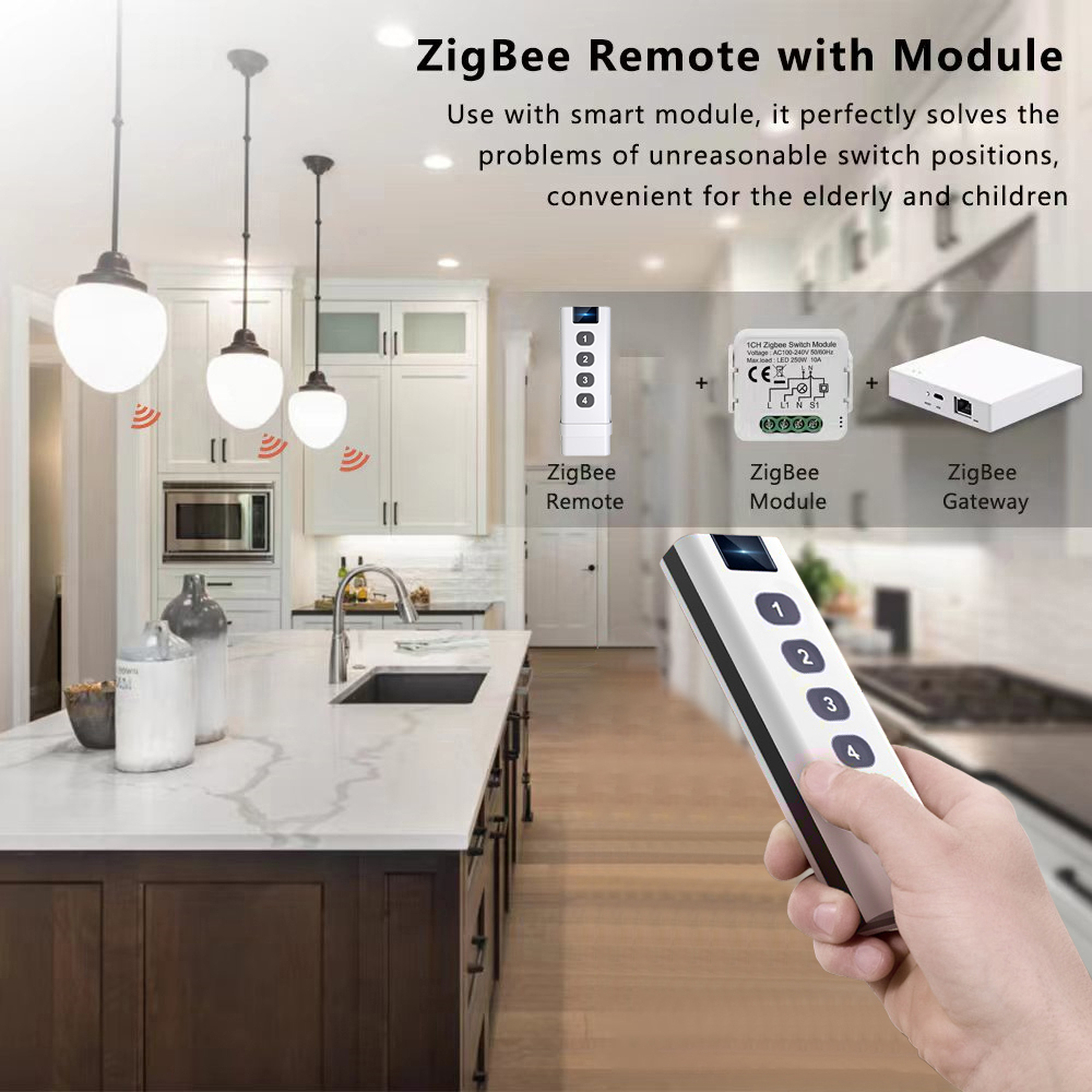 Tuya ZigBee Intelligent Scene  - Tuya 4 Channel recension och pris