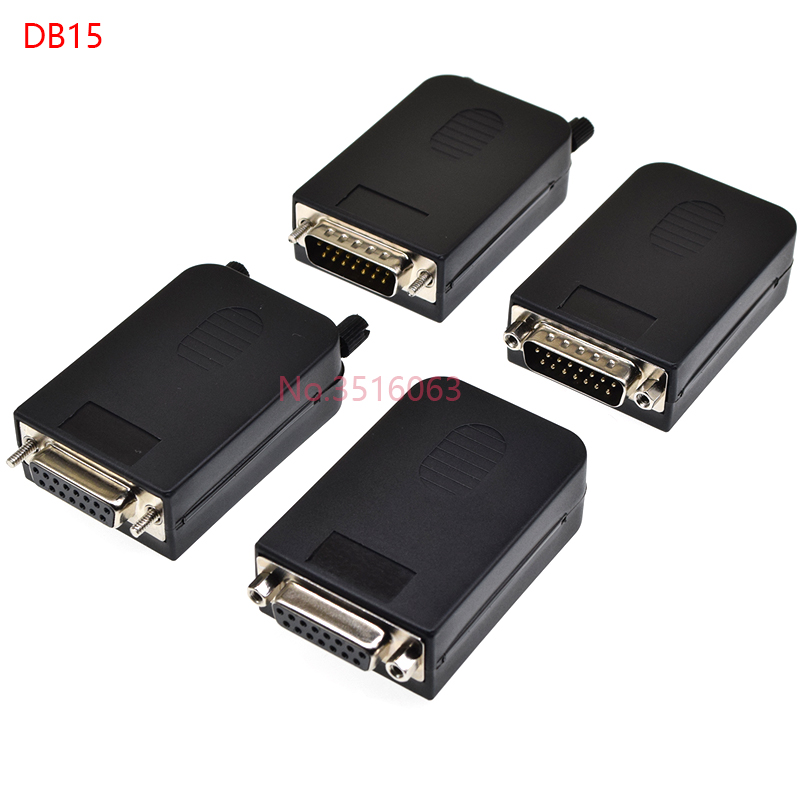 DB9/VGA15/DB15/DB25 Pin Male/F - Shelly Plug recension och pris