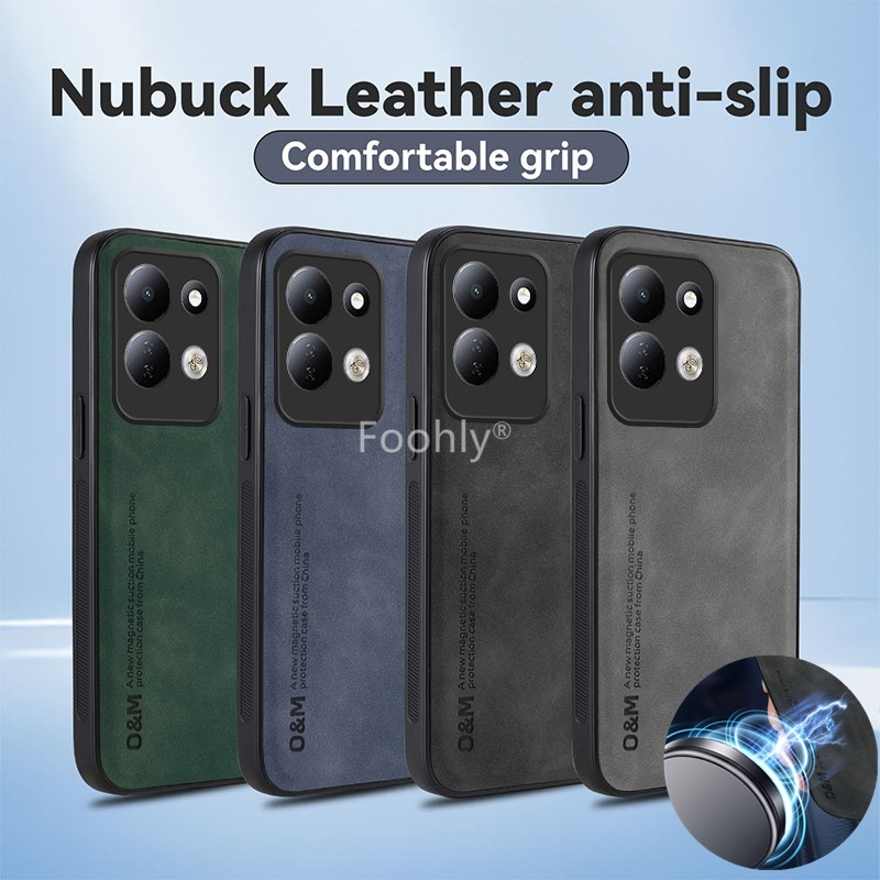 Nubuck Leather Shockproof Magn - Shelly recension och pris