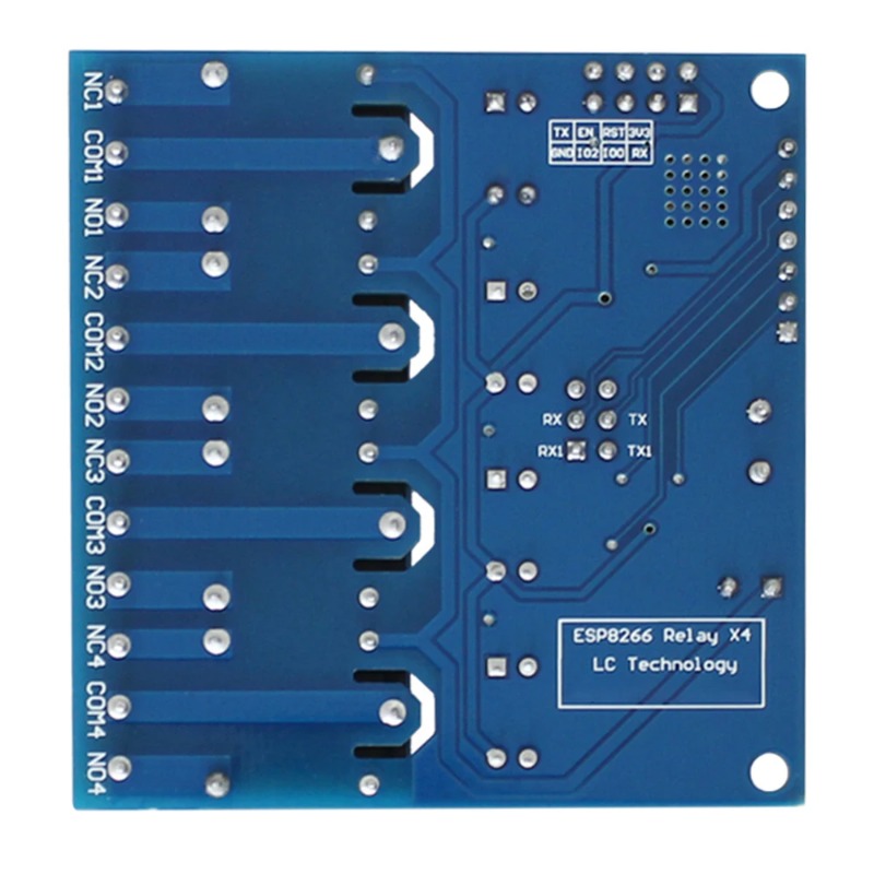 ESP8266 ESP-01 4-way WiFi rela - Smart Home Module Iot recension och pris